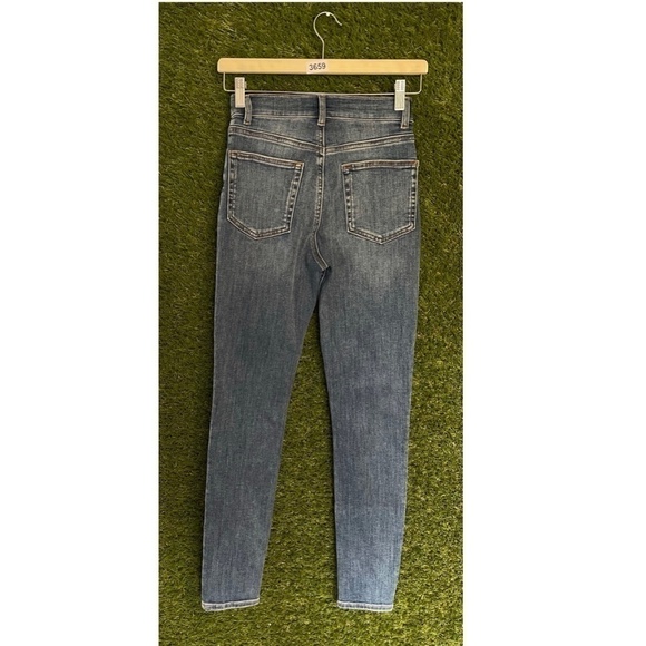 REFORMATION Harper High & Skinny Jeans in Wash Destin Size US 24 - Picture 5 of 6